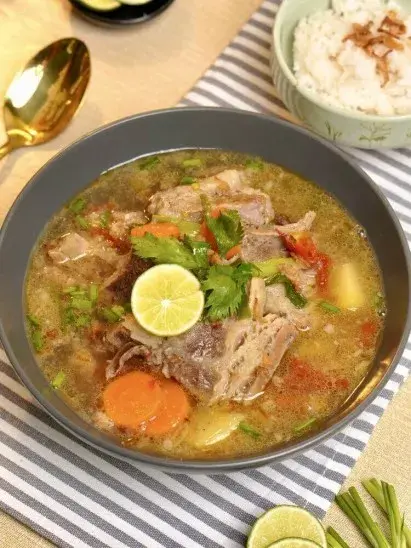 Medan Style Beef Rib Soup